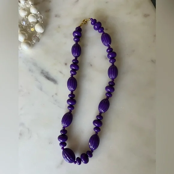 Vintage Costume Beaded Jewelry Necklaces Earrings Bracelet floral green orange - Picture 15 of 15